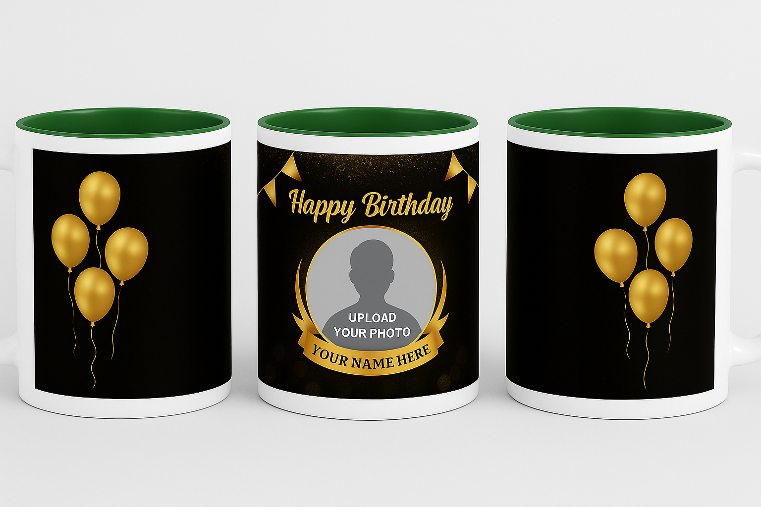 🎁 Personalized Birthday Mug – Upload Your Photo and Name 🎉
