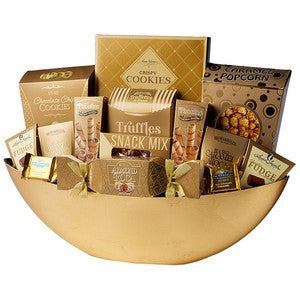 ✨ Premium Gold Gourmet Gift Basket – Ghirardelli, Truffles, Almond Roca & More