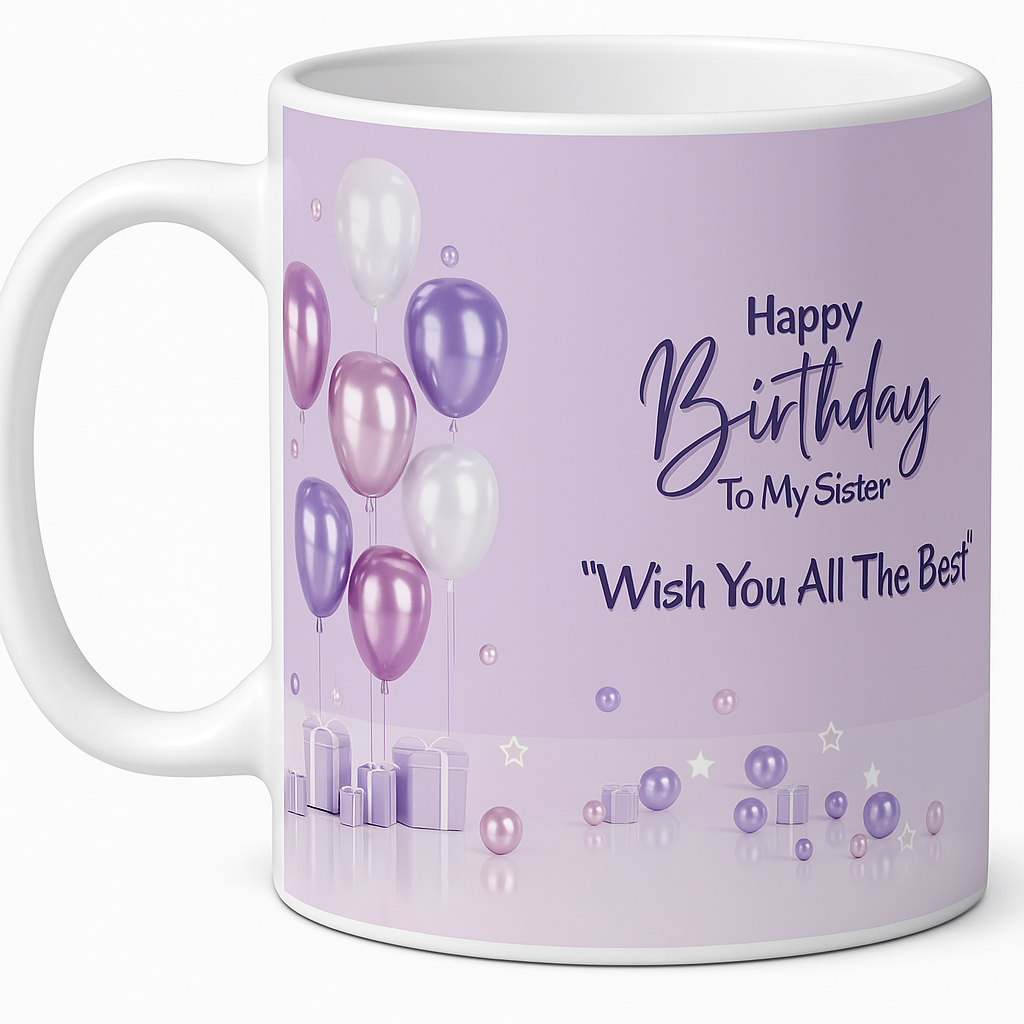 🎁Birthday Mug for Sister 💜